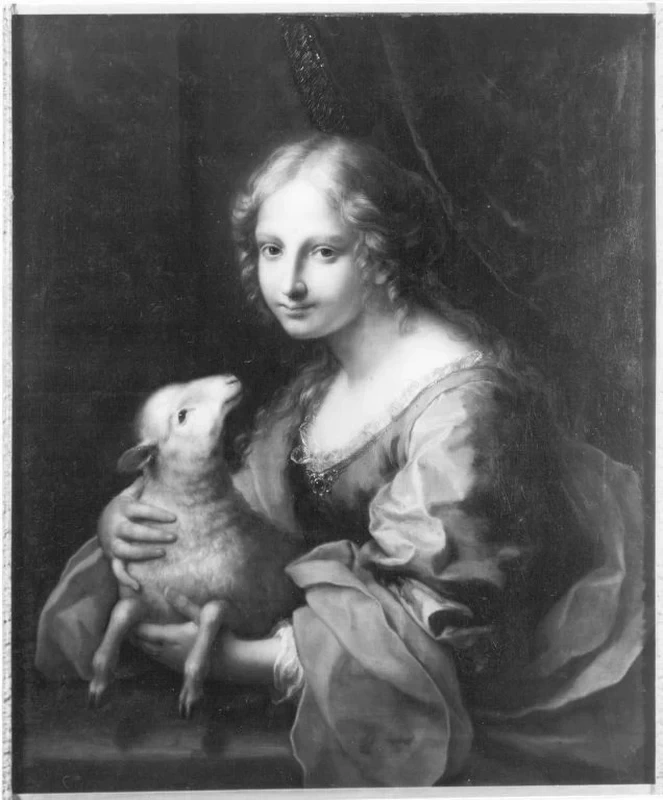 Sant'Agnese con l'agnello - Bavarian State Painting Collections